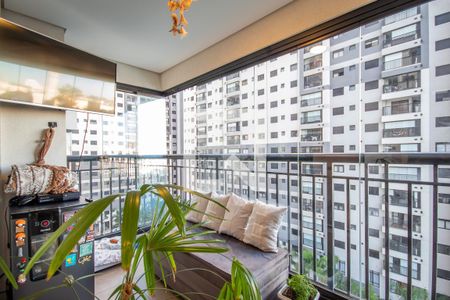 Sacada de apartamento para alugar com 1 quarto, 43m² em Continental, Osasco