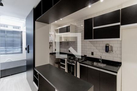 Sala/Cozinha de kitnet/studio à venda com 1 quarto, 21m² em Botafogo, Rio de Janeiro
