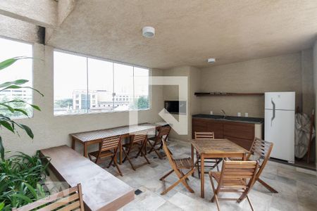 Apartamento à venda com 34m², 1 quarto e sem vagaChurrasqueira