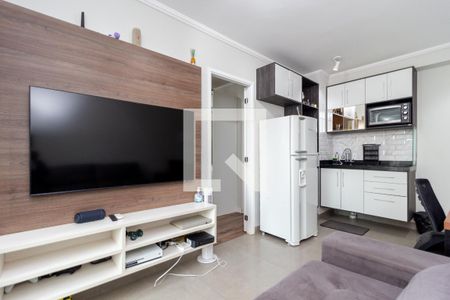 Sala de apartamento à venda com 1 quarto, 34m² em Mooca, São Paulo