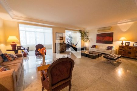 Sala de apartamento à venda com 5 quartos, 372m² em Copacabana, Rio de Janeiro