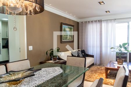 Sala de apartamento à venda com 3 quartos, 126m² em Chácara Califórnia, São Paulo