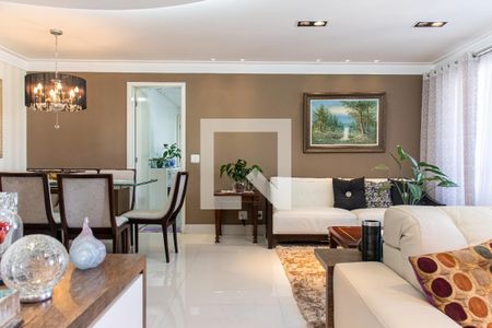 Sala de apartamento à venda com 3 quartos, 126m² em Chácara Califórnia, São Paulo