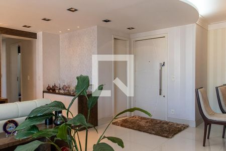 Sala de apartamento à venda com 3 quartos, 126m² em Chácara Califórnia, São Paulo