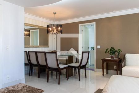 Sala de apartamento à venda com 3 quartos, 126m² em Chácara Califórnia, São Paulo