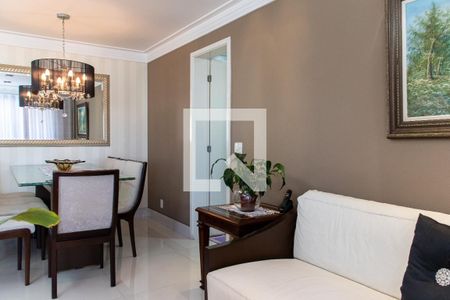 Sala de apartamento à venda com 3 quartos, 126m² em Chácara Califórnia, São Paulo