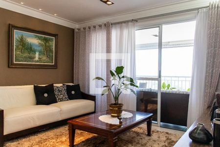 Sala de apartamento à venda com 3 quartos, 126m² em Chácara Califórnia, São Paulo