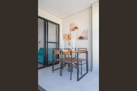 Varanda da Sala de apartamento para alugar com 2 quartos, 45m² em Bela Vista, São Paulo