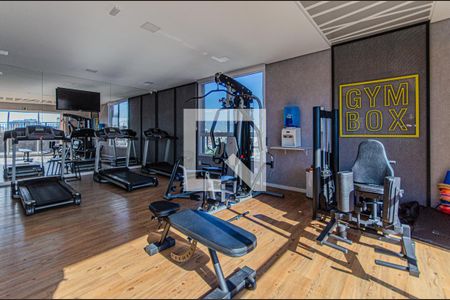 Apartamento para alugar com 33m², 1 quarto e sem vaga Apartamento para alugar com 33m², 1 quarto e sem vagaÁrea comum - Academia