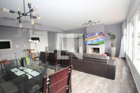 Sala de apartamento à venda com 4 quartos, 167m² em Menino Deus, Porto Alegre