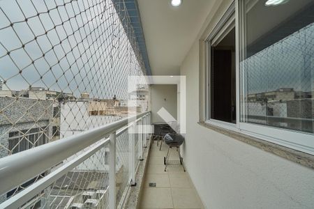 Varanda de apartamento à venda com 2 quartos, 66m² em Tijuca, Rio de Janeiro