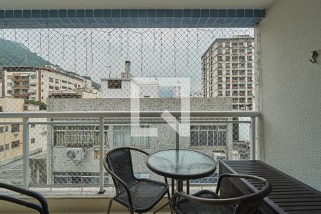 Sala Varanda de apartamento à venda com 2 quartos, 66m² em Tijuca, Rio de Janeiro