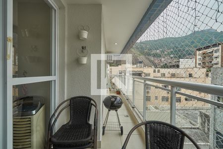Varanda de apartamento à venda com 2 quartos, 66m² em Tijuca, Rio de Janeiro