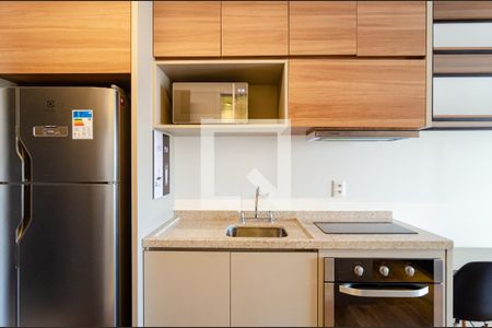 Studio à venda com 26m², 1 quarto e sem vagaCozinha