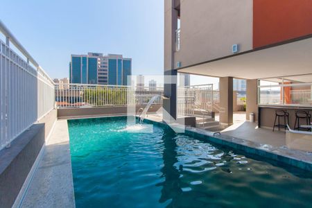 Área comum - Piscina de apartamento para alugar com 1 quarto, 31m² em Parque da Vila Prudente, São Paulo