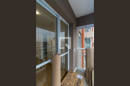 Varanda da Sala de apartamento para alugar com 1 quarto, 31m² em Parque da Vila Prudente, São Paulo