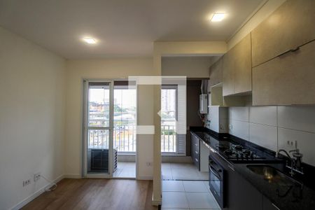 Sala/Cozinha de apartamento para alugar com 1 quarto, 31m² em Parque da Vila Prudente, São Paulo