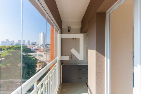 Varanda de apartamento para alugar com 1 quarto, 31m² em Parque da Vila Prudente, São Paulo