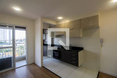 Sala/Cozinha de apartamento para alugar com 1 quarto, 31m² em Parque da Vila Prudente, São Paulo