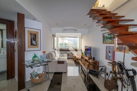 Sala de apartamento à venda com 3 quartos, 152m² em Barra da Tijuca, Rio de Janeiro