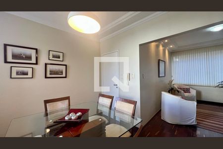 Sala de jantar  de apartamento à venda com 3 quartos, 108m² em Santo Antônio, Belo Horizonte