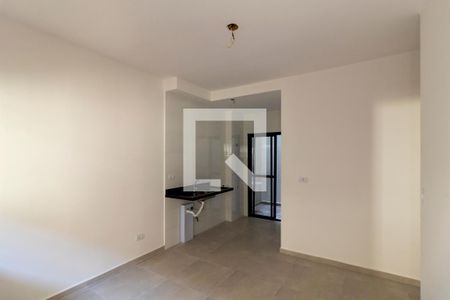 Sala/Cozinha de apartamento à venda com 1 quarto, 42m² em Água Rasa, São Paulo