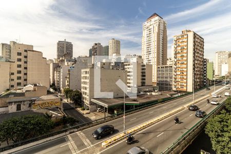 Vista do Studio de kitnet/studio para alugar com 1 quarto, 36m² em Vila Buarque, São Paulo