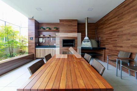 Apartamento à venda com 130m², 2 quartos e 2 vagasChurrasqueira