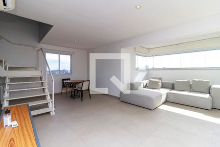 Sala de apartamento à venda com 2 quartos, 130m² em Vila Gertrudes, São Paulo