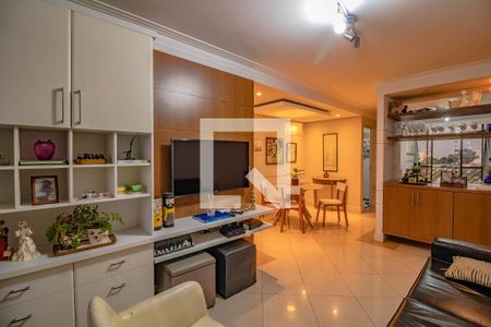 sala de apartamento à venda com 3 quartos, 74m² em Vila Campestre, São Paulo