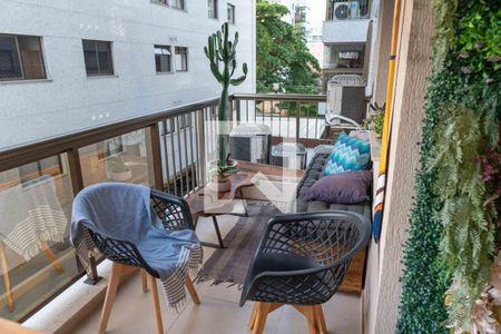 Varanda gourmet de apartamento à venda com 4 quartos, 118m² em Charitas, Niterói