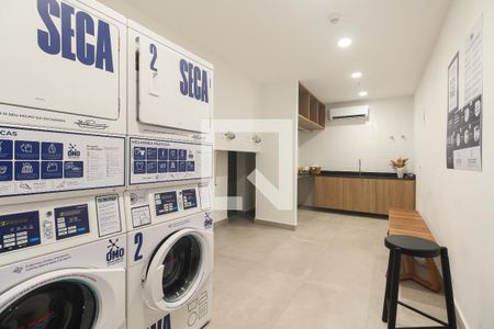 Apartamento à venda com 41m², 1 quarto e 1 vagaCondomínio - Lavanderia