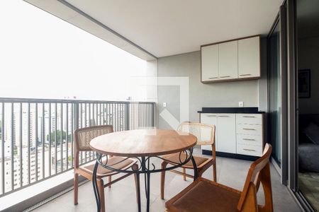 Varanda de apartamento à venda com 1 quarto, 41m² em Vila Gomes Cardim, São Paulo