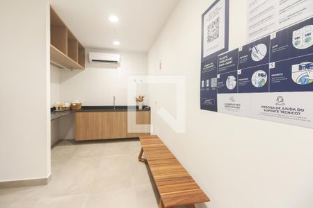 Apartamento à venda com 41m², 1 quarto e 1 vagaCondomínio - Lavanderia