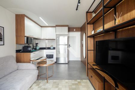 Sala de apartamento à venda com 1 quarto, 41m² em Vila Gomes Cardim, São Paulo