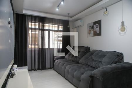 Sala de apartamento para alugar com 2 quartos, 69m² em Ponta da Praia, Santos