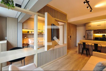 Studio para alugar com 40m², 1 quarto e 1 vagaStudio