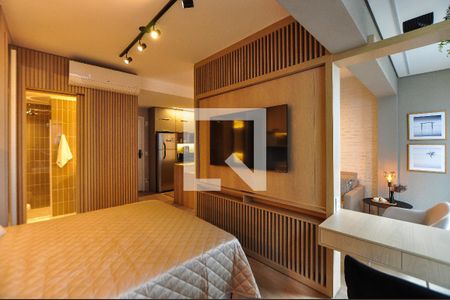 Studio para alugar com 40m², 1 quarto e 1 vagaQuarto