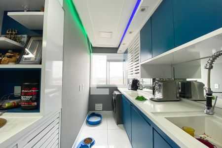 Cozinha e Área de Serviço de apartamento à venda com 2 quartos, 48m² em Santa Maria, Osasco