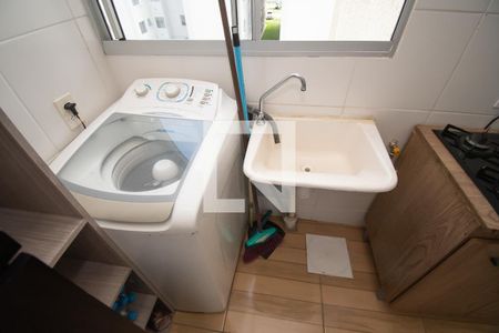 lavanderia de apartamento à venda com 2 quartos, 49m² em Santos Dumont, São Leopoldo
