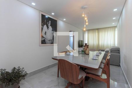 Sala de apartamento à venda com 2 quartos, 52m² em União, Belo Horizonte