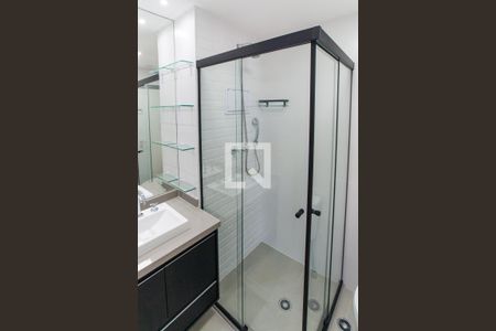 Banheiro de apartamento para alugar com 1 quarto, 27m² em Tucuruvi, São Paulo