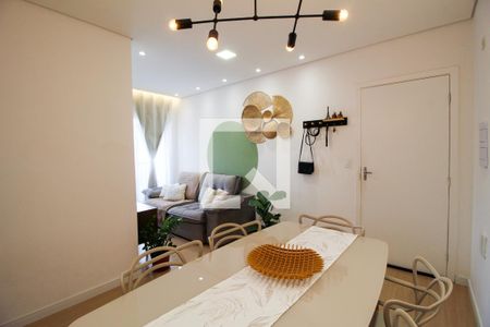 Sala de apartamento para alugar com 2 quartos, 53m² em Jardim Celeste, Sorocaba