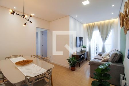 Sala de apartamento para alugar com 2 quartos, 53m² em Jardim Celeste, Sorocaba