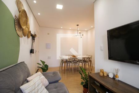 Sala de apartamento para alugar com 2 quartos, 53m² em Jardim Celeste, Sorocaba