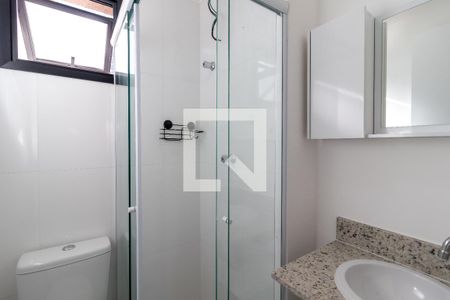Banheiro de apartamento para alugar com 1 quarto, 24m² em Vila Dom Pedro Ii, São Paulo