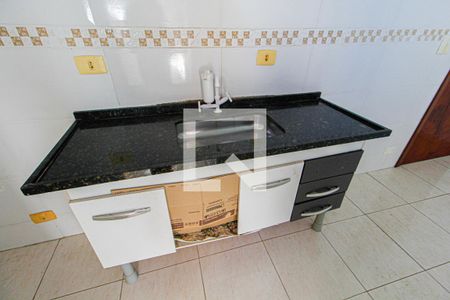 Cozinha - Torneira de apartamento à venda com 2 quartos, 50m² em Jardim Santo André, Santo André