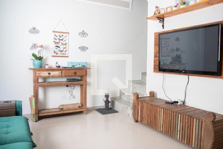 Sala de casa de condomínio para alugar com 2 quartos, 51m² em Jardim Leonor Mendes de Barros, São Paulo