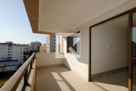 Varanda da Sala de apartamento para alugar com 2 quartos, 83m² em Tijuca, Rio de Janeiro