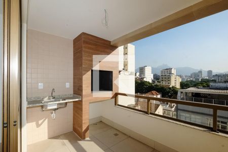 Varanda da Sala de apartamento para alugar com 2 quartos, 83m² em Tijuca, Rio de Janeiro